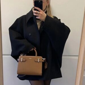 Oversized Wool Blend Coat